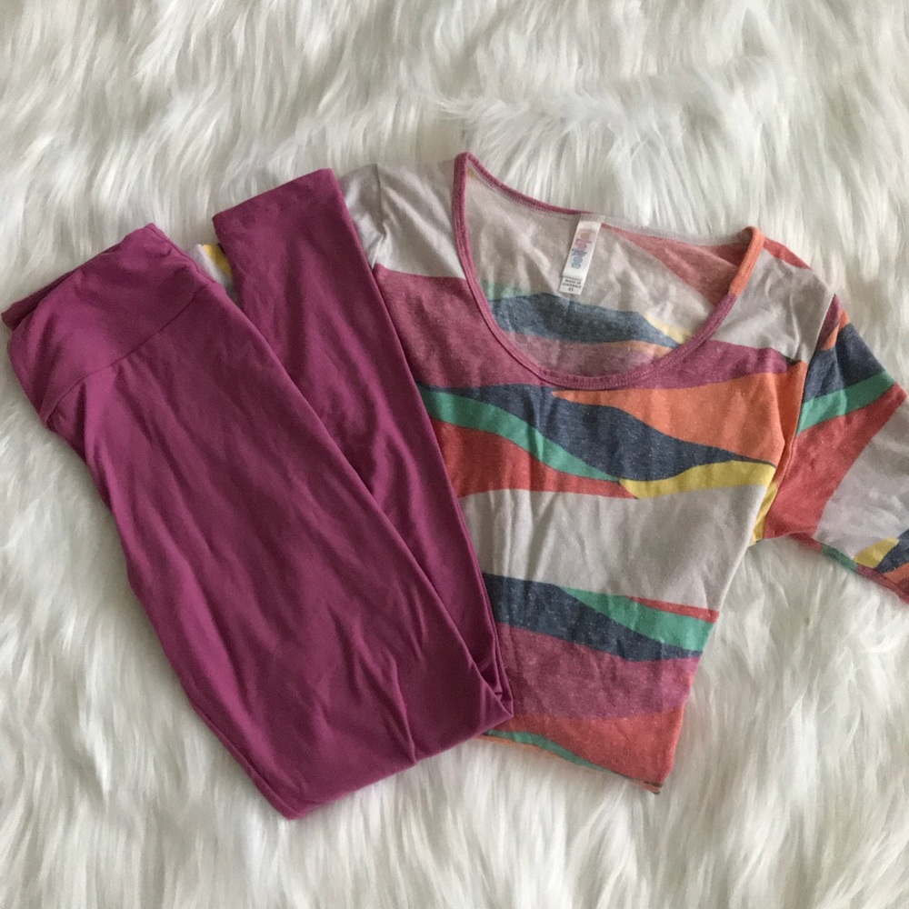 LuLaRoe buttery soft solid leggings